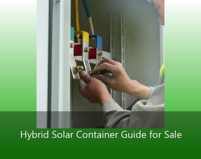 Hybrid Solar Container Guide for Sale